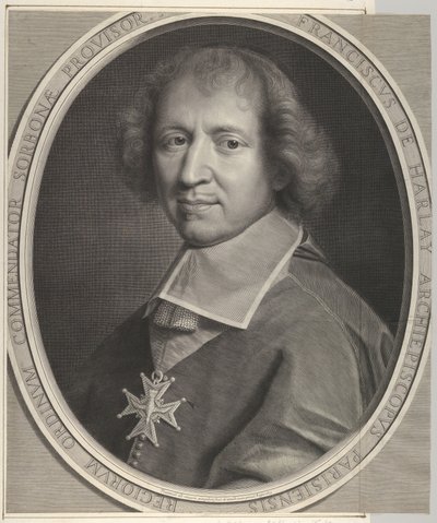 François de Harlay de Champvallon de Robert Nanteuil