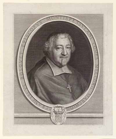 François Bosquet, obispo de Montpellier (Obispo de Montpellier) de Robert Nanteuil