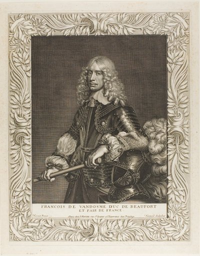 François de Vendôme, duque de Beaufort de Robert Nanteuil