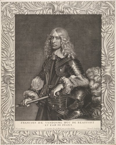 François de Vendôme, duque de Beaufort de Robert Nanteuil