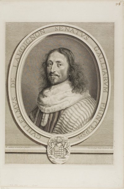 Guillaume de Lamoignon de Robert Nanteuil