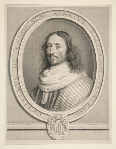 Guillaume de Lamoignon, marqués de Baville de Robert Nanteuil