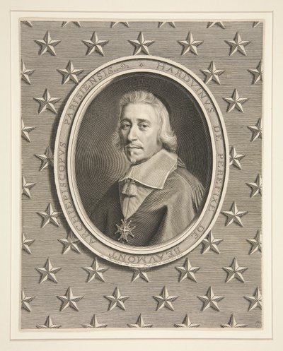 Hardouin de P?r?fixe de Beaumont, Arzobispo de París (Arzobispo de París) (1605-1671) de Robert Nanteuil