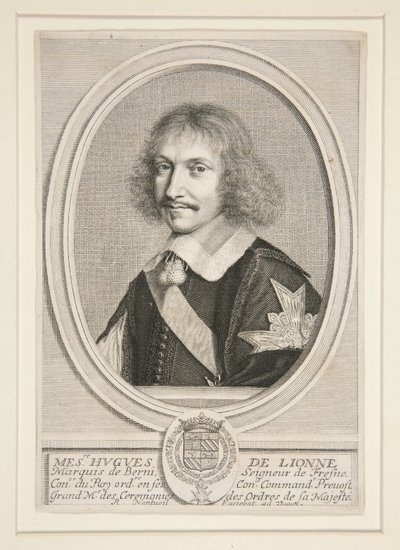 Hugo de Lionne, marqués de Berni (1611-1671) de Robert Nanteuil