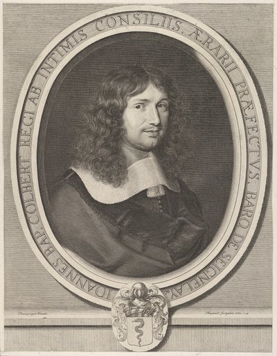Jean-Baptiste Colbert, 1660 de Robert Nanteuil