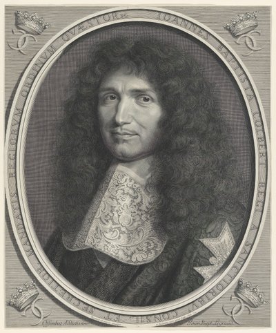 Juan Bautista Colbert (1619-1683) de Robert Nanteuil