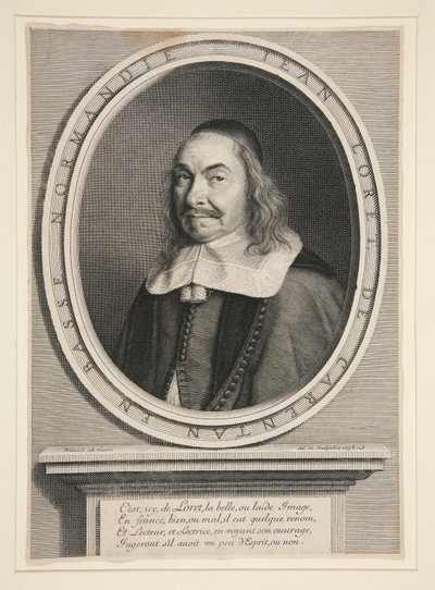 Jean Loret (1595-1665) Escritora francesa de Robert Nanteuil