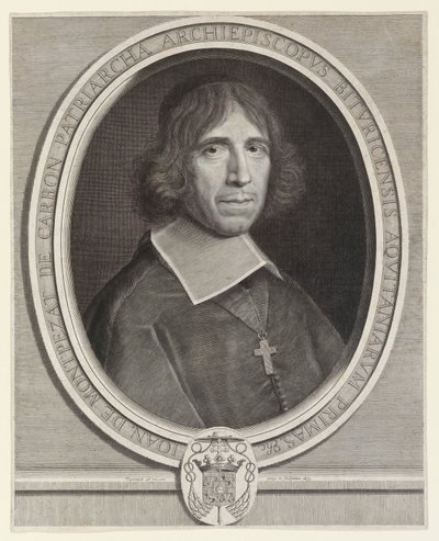 Jean de Montpezat de Carbon, Arzobispo de Bourges, luego de Sens (Arzobispo de Bourges, luego de Sens) de Robert Nanteuil