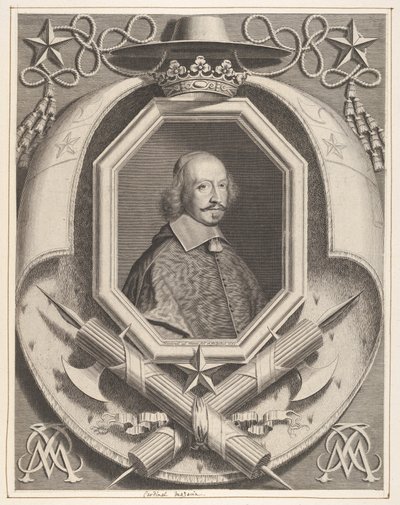 El Cardenal Jules Mazarin de Robert Nanteuil