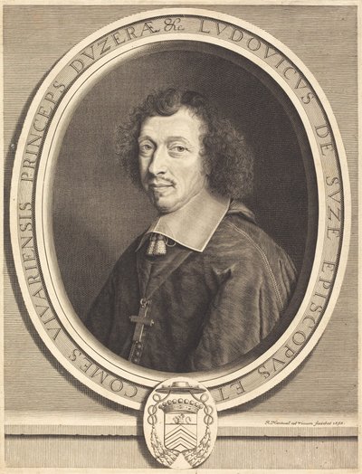 Louis-Francois de La Baume de Suze de Robert Nanteuil
