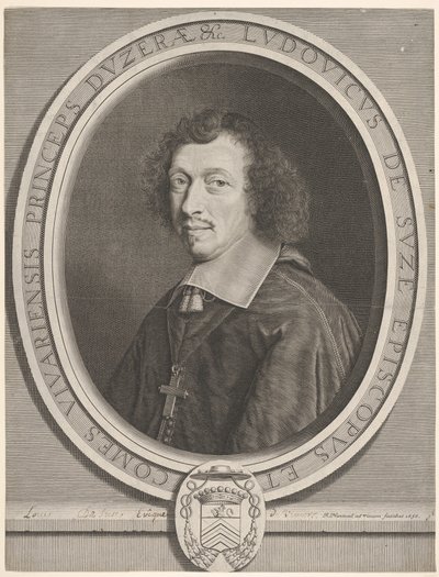 Louis-François de La Baume de Suze, 1656 de Robert Nanteuil