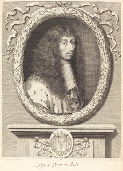 Luis II, Príncipe de Condé de Robert Nanteuil