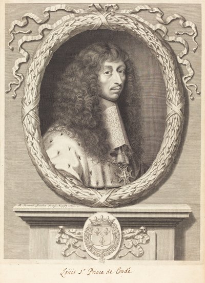 Luis II, príncipe de Condé de Robert Nanteuil