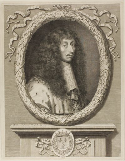 Luis II de Borbón, Príncipe de Condé de Robert Nanteuil