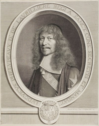 Louis Phélypeaux de la Vrillière de Robert Nanteuil