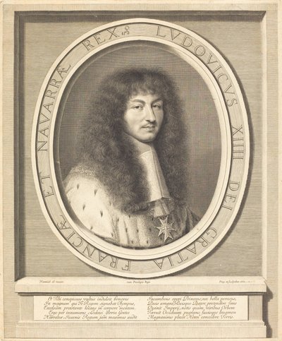 Luis XIV de Robert Nanteuil