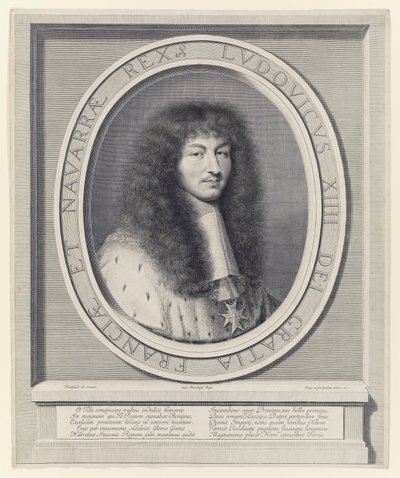 Luis XIV de Robert Nanteuil