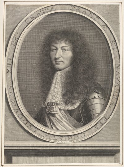Luis XIV, 1667 de Robert Nanteuil