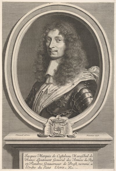 Mariscal de Castelnau, ca. 1658 de Robert Nanteuil