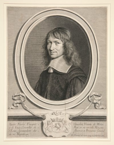 Nicolas Fouquet, Superintendente de Hacienda (1615-1680) de Robert Nanteuil