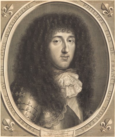 Felipe, duque de Orleans de Robert Nanteuil