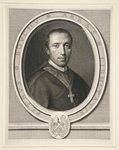 Pierre Bouchu, Abb? de la Fert?, luego de Clairvaux (Abad de La Fert?, luego de Clairvaux) de Robert Nanteuil