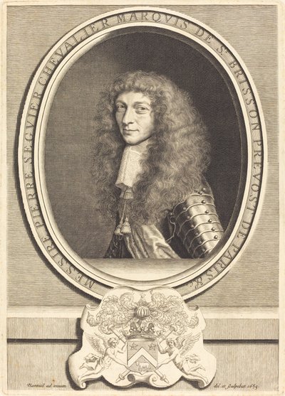 Pierre Seguier, Marqués de Saint-Brisson de Robert Nanteuil