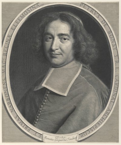 Pierre de Bonzi, Cardenal, Arzobispo de Narbona (Cardenal, Arzobispo de Narbona) de Robert Nanteuil