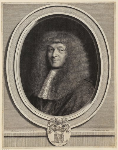 Retrato de Honoré Courtin de Robert Nanteuil