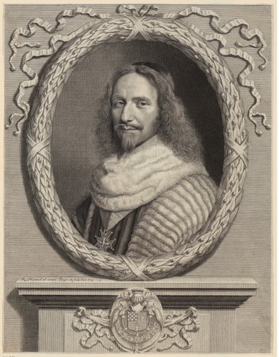Retrato de Nicolas Potier de Novion de Robert Nanteuil