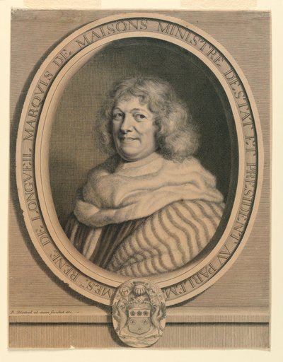 Retrato del Marqués de Longveil de Robert Nanteuil