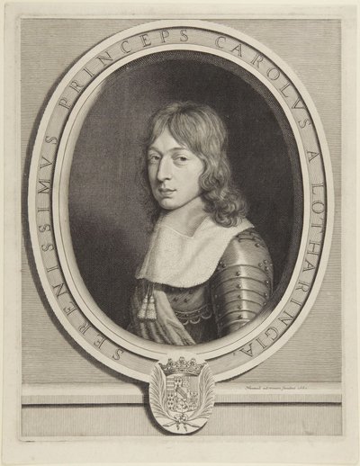 El príncipe Carlos de Lorena - 1660 de Robert Nanteuil