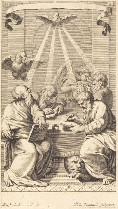 Los cuatro evangelistas de Robert Nanteuil