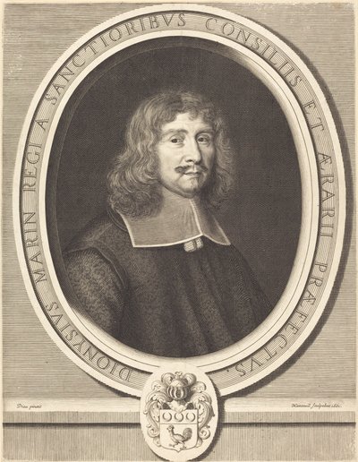 Denis Marin de Robert Nanteuil after Jean de Dieu