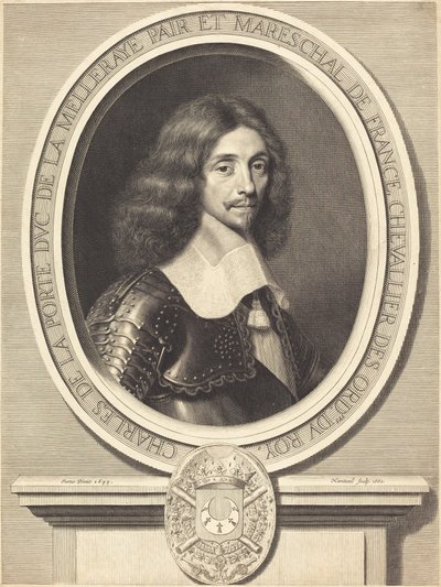 Mariscal de La Meilleraye de Robert Nanteuil after Justus van Verus