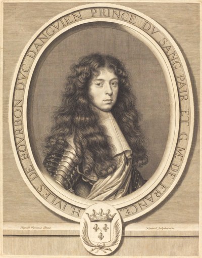 Jules, Duque de Enghien de Robert Nanteuil after Pierre Mignard I
