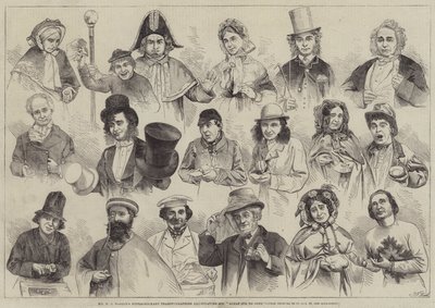 Las extraordinarias transformaciones del Sr. W. S. Woodin ilustrando su gran canción de primavera de Robert Neal Hind