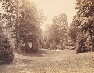 Clarence Howard Clark Estate, de la carpeta "Views at Chestnutwold" (Vistas de Chestnutwold) de Robert Newell