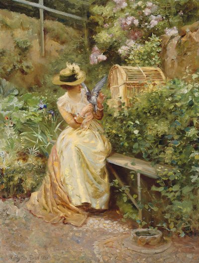 En el Jardín de Robert Payton Reid