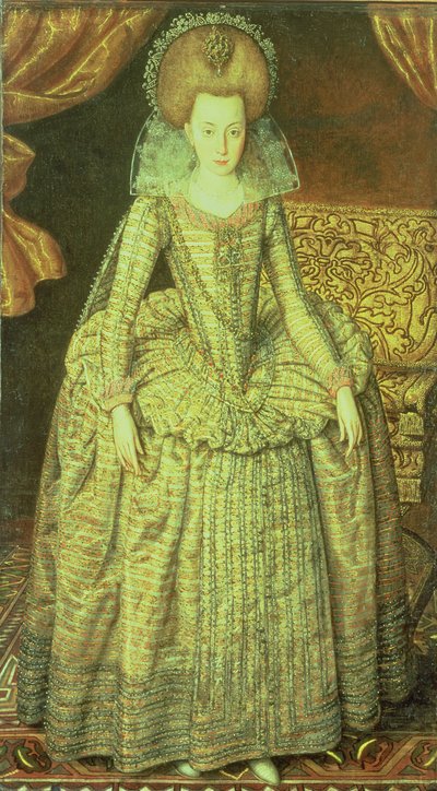 Retrato de la Reina Isabel de Bohemia de Robert Peake