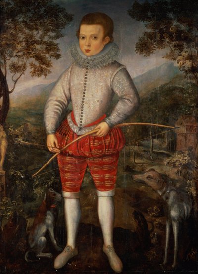 Retrato de un niño de Robert Peake