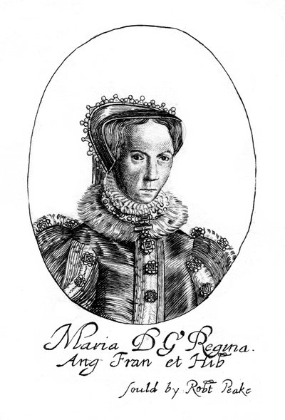 Reina María I de Inglaterra de Robert Peake