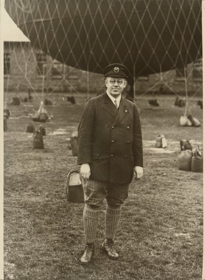 [Retrato de un globero] de Robert Petschow