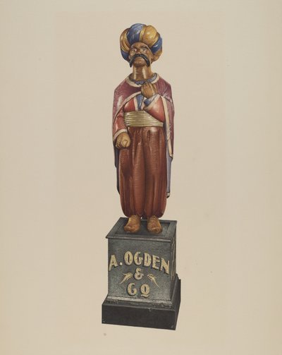 Figura de tienda de cigarros de Robert Pohle