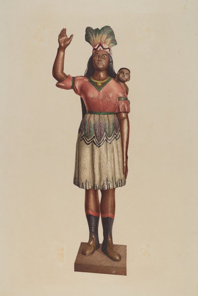 Indio de Tienda de Cigarros de Robert Pohle