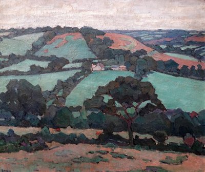 Brimley Hill, Devon de Robert Polhill Bevan