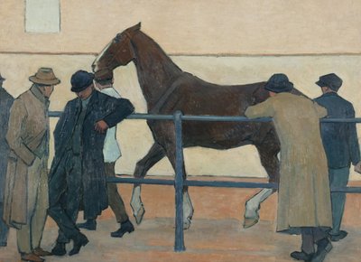 Comerciantes de caballos de Robert Polhill Bevan