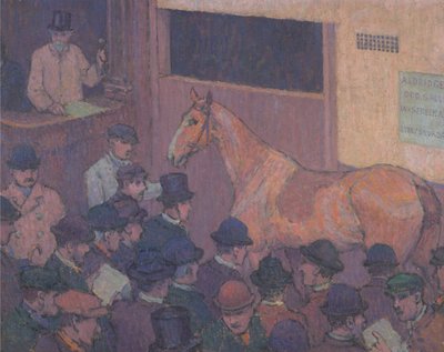 "Tranquilo con todas las molestias de la carretera" de Robert Polhill Bevan