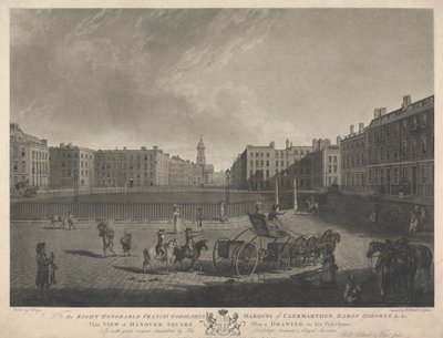 Esta vista de Hanover Square de Robert Pollard
