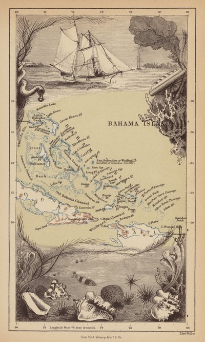 Bahamas (grabado) de Robert Pritchett